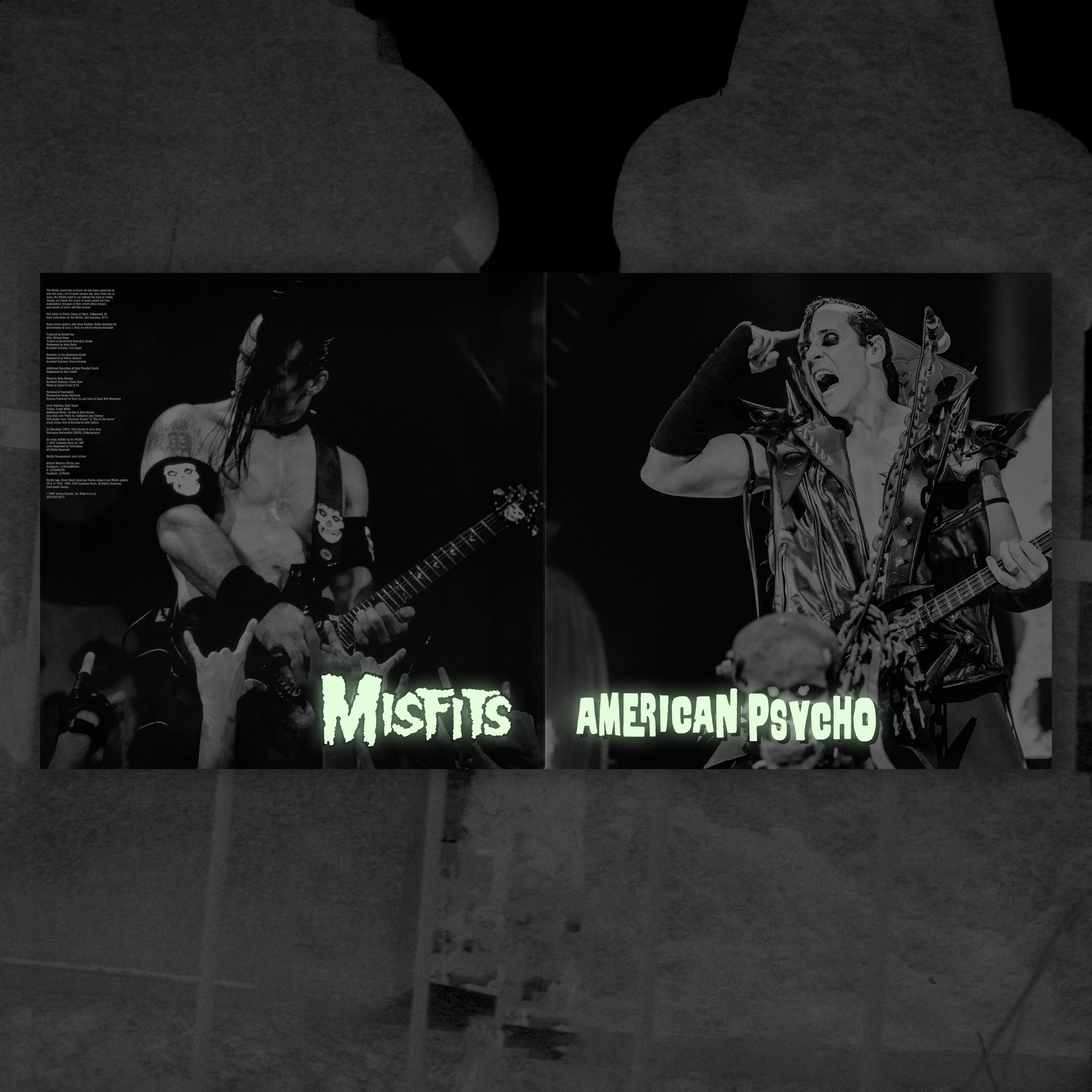 misfits american psycho レコード Misfits / American Psycho 1997 US Original 180g LP Vinyl