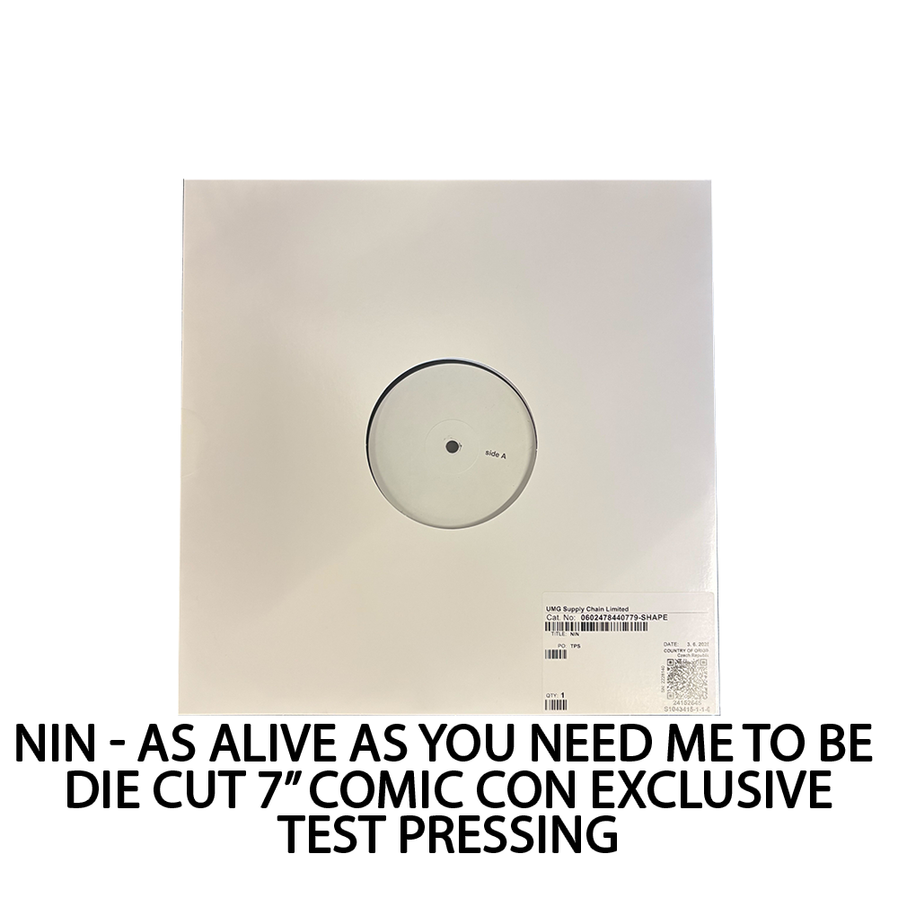 As Alive As You Need Me To Be Die Cut San Diego Comic Con Exclusive Test Pressing