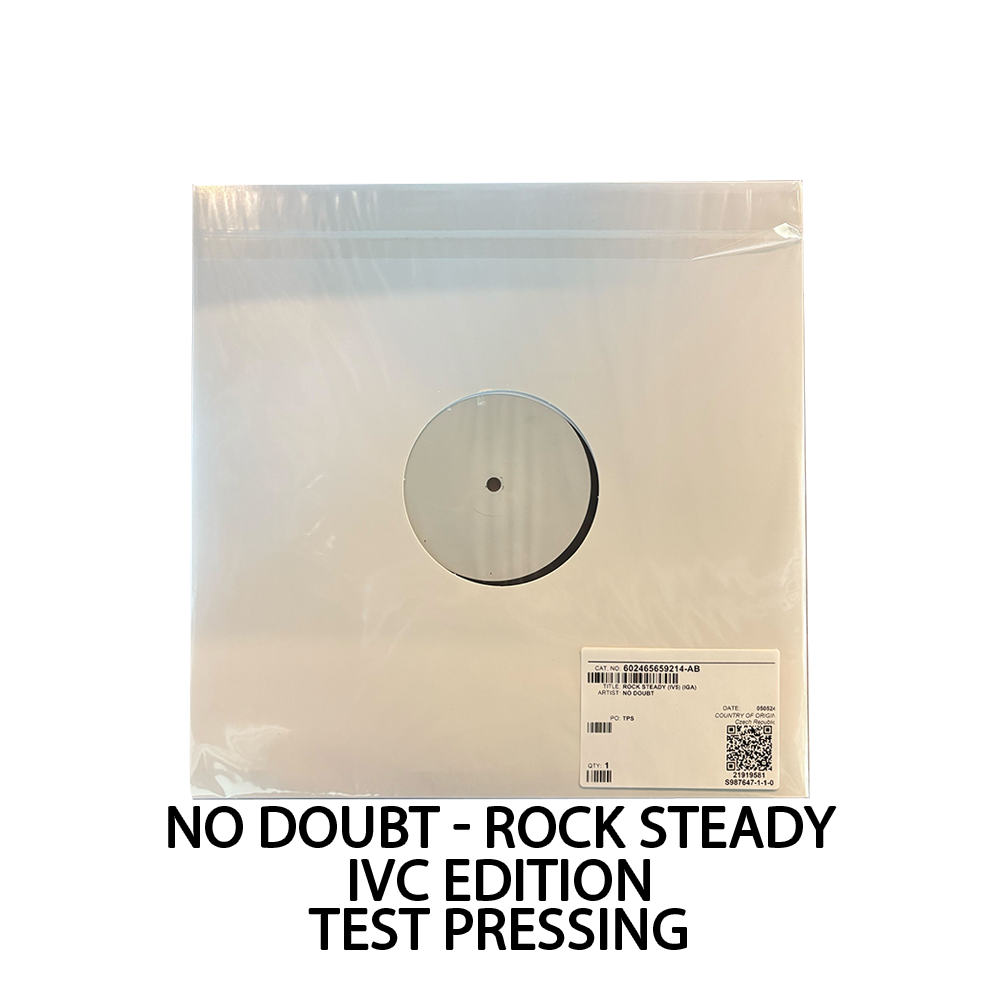 Rock Steady IVC Edition Test Pressing