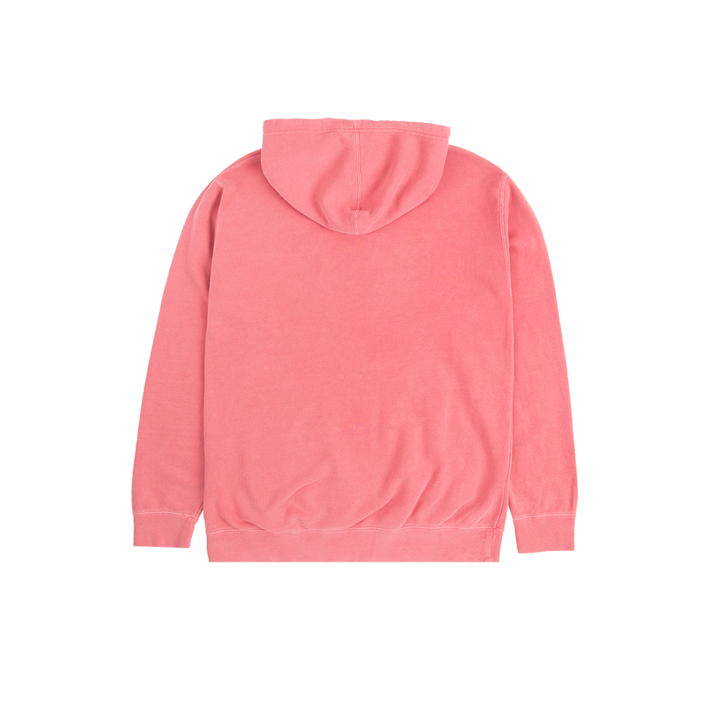 Flying Horse Pink Hoodie Back