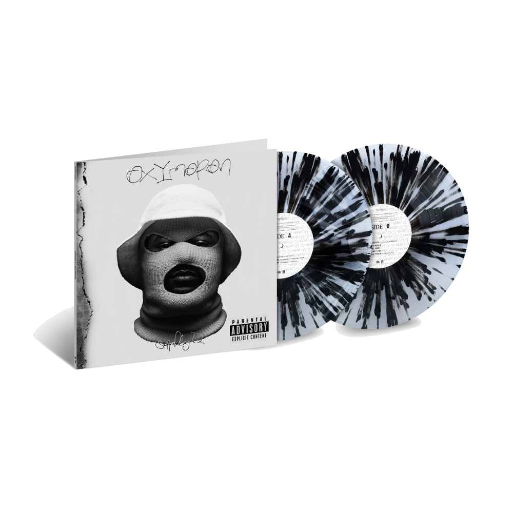 ScHoolboy Q - OXYMORON (Limited Edition Clear and Black Splatter 2LP)