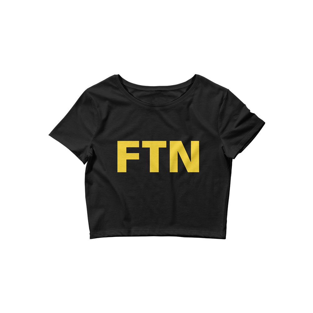 FTN Crop Baby Tee Front