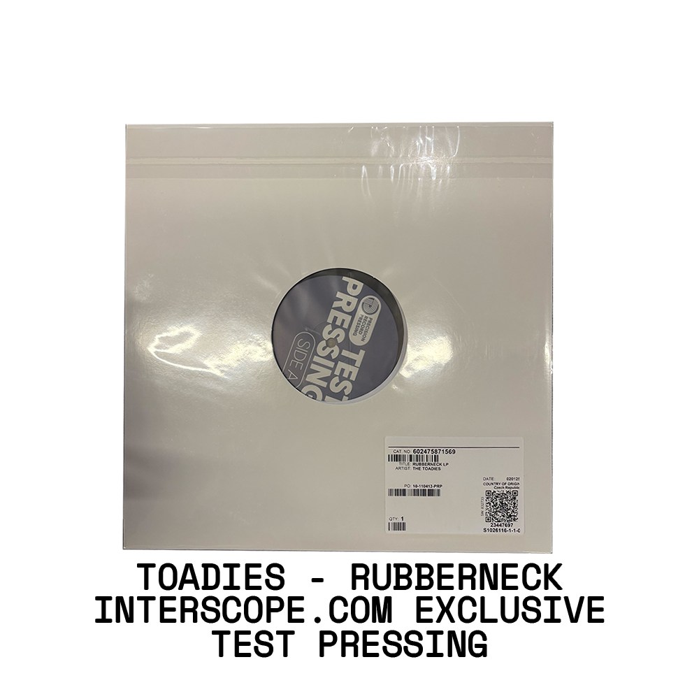 Rubberneck Interscope.com Exclusive Test Pressing