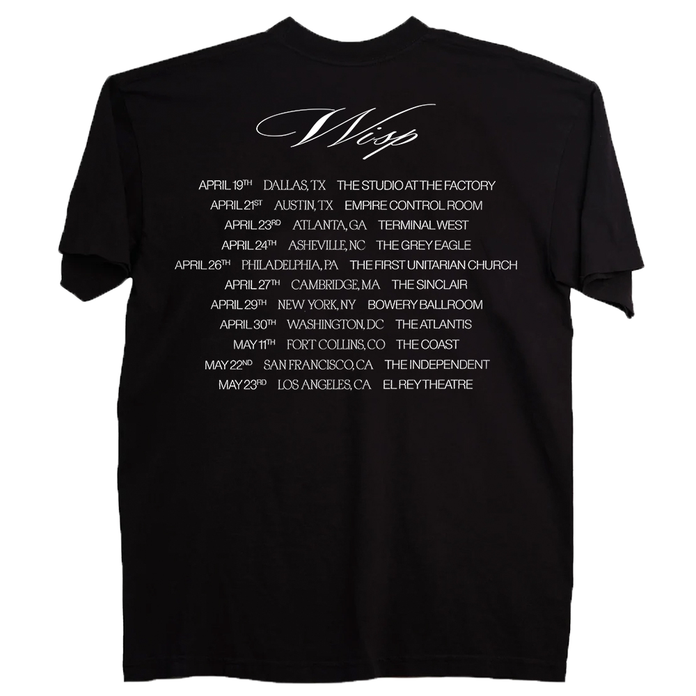 Angel Tee with Tour Dates Back