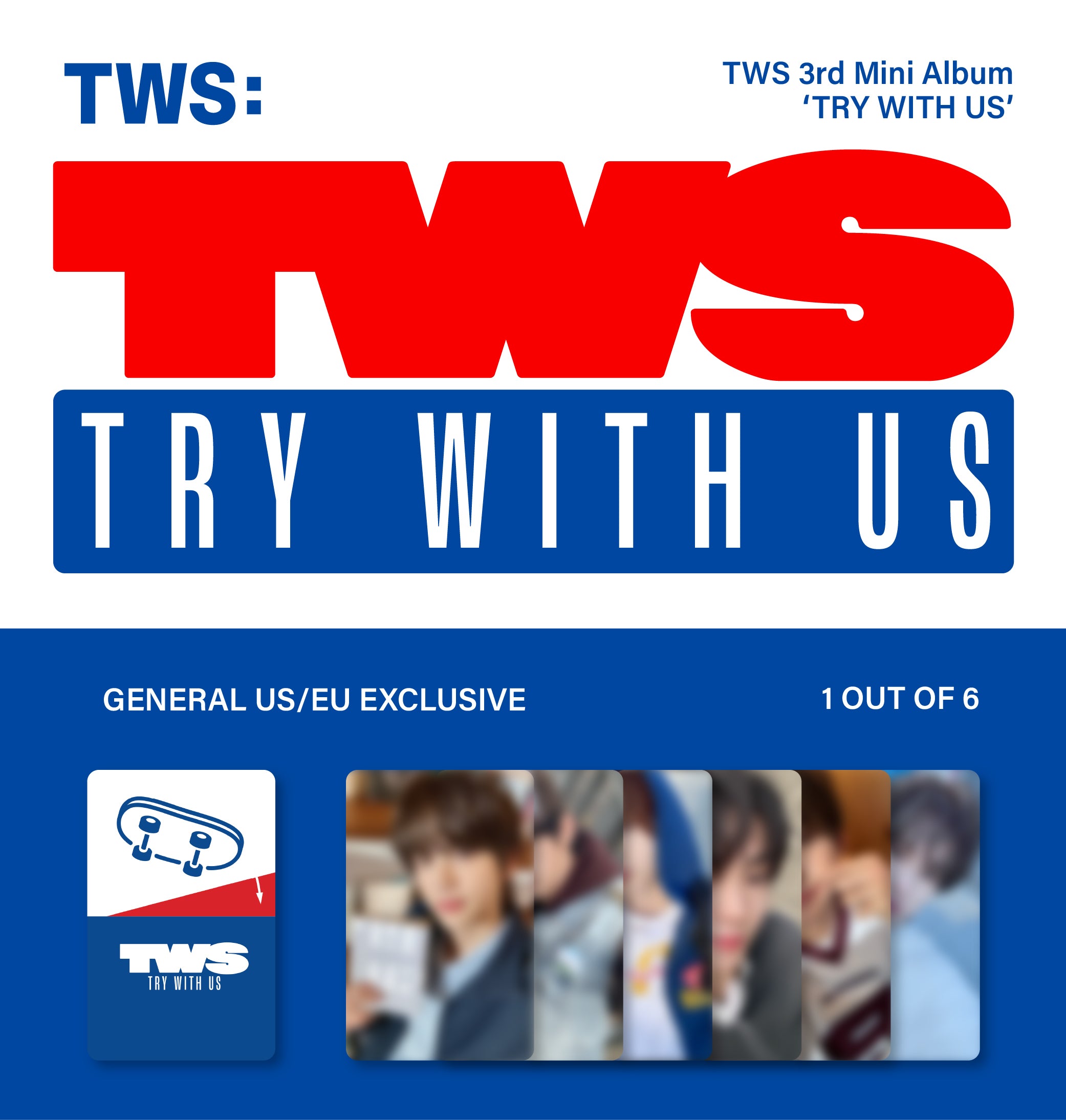 TWS 3rd Mini Album ‘TRY WITH US’ (Try Ver.)
