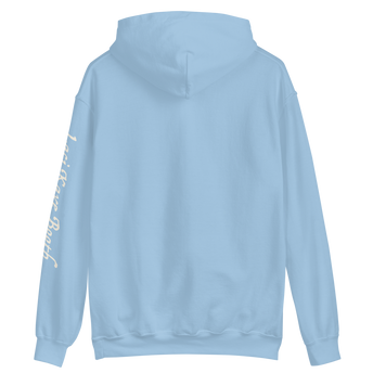 The Loneliest Girl In The World Blue Hoodie Back
