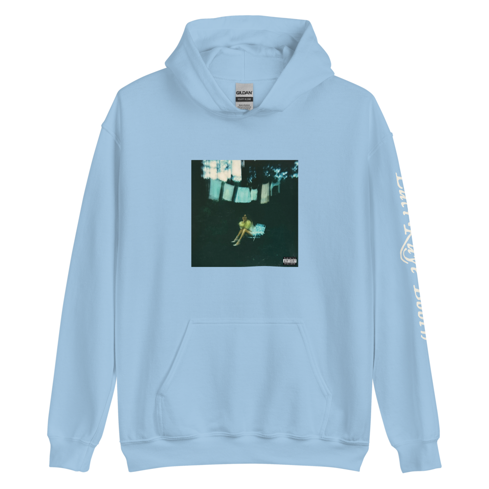 The Loneliest Girl In The World Blue Hoodie