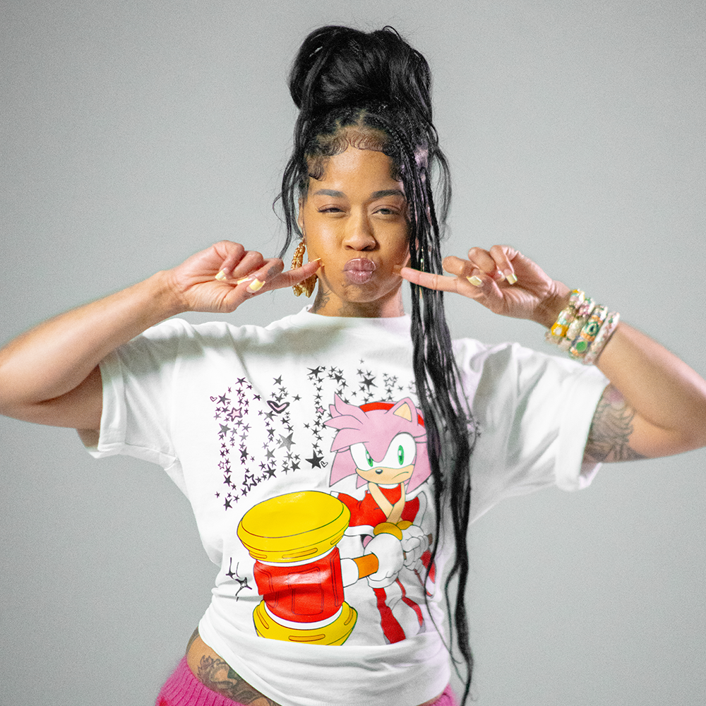 MARKET x SONIC THE HEDGEHOG  “Amy Rose Tee” for TiaCorine