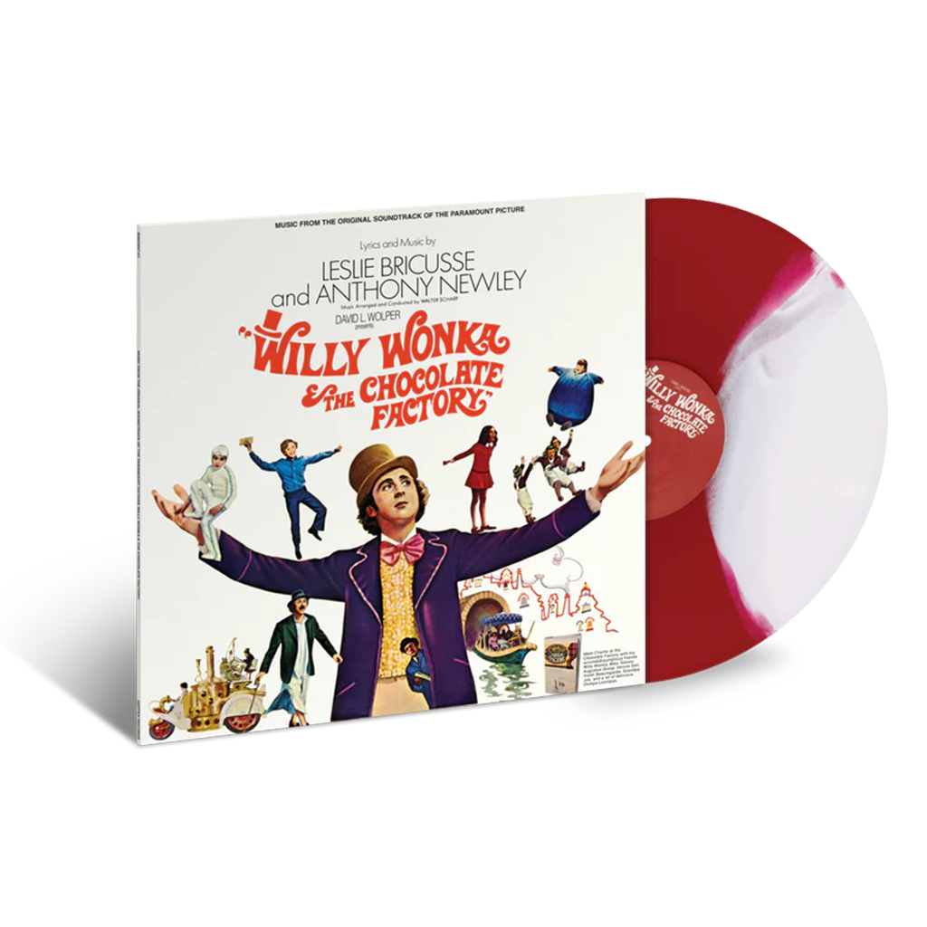 Willy Wonka & the Chocolate Factory (Music From the Original Soundtrack) Limited Edition Red & White Swirl LP