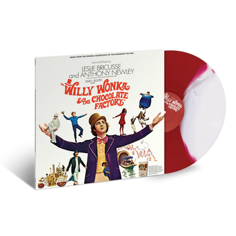 Willy Wonka & the Chocolate Factory (Music From the Original Soundtrack) Limited Edition Red & White Swirl LP