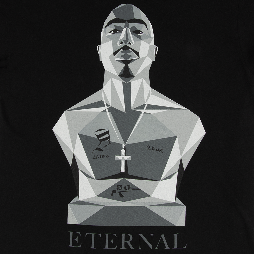 Fragment x 2Pac Black T-Shirt - Interscope Records Fragment x 2Pac Black T-Shirt - Interscope Records