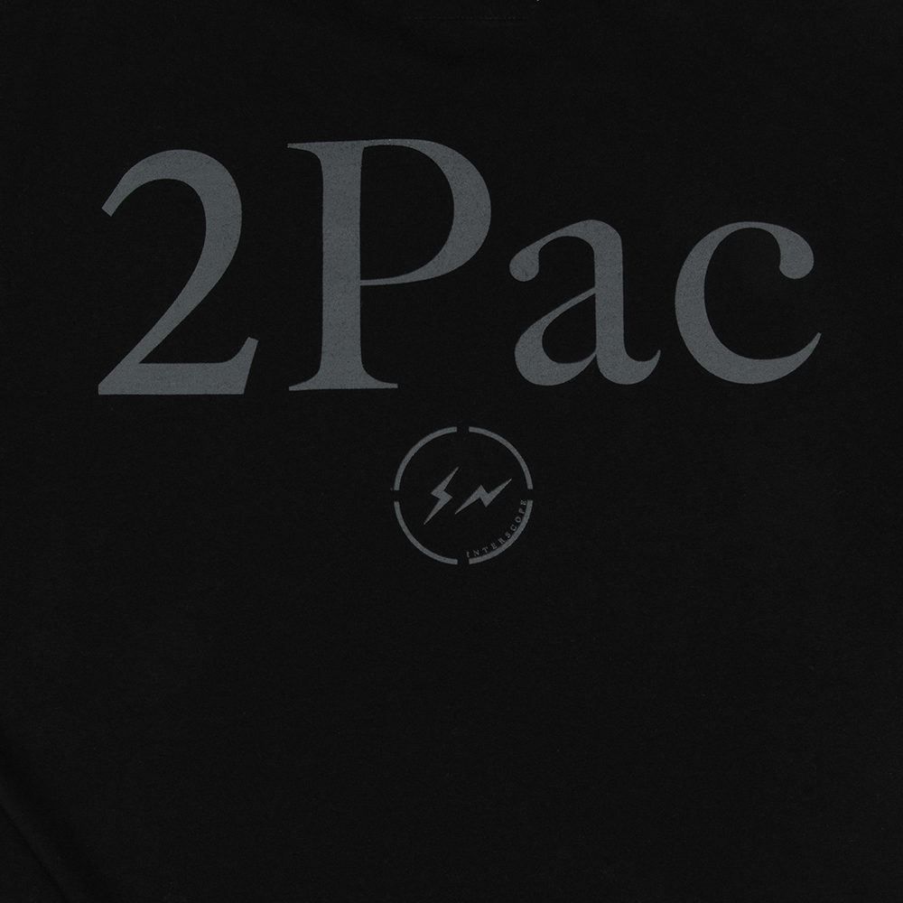 Fragment x 2Pac Black T-Shirt - Interscope Records Fragment x 2Pac Black T-Shirt - Interscope Records