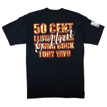 50 Cent & G-Unit Vintage T-Shirt - Back