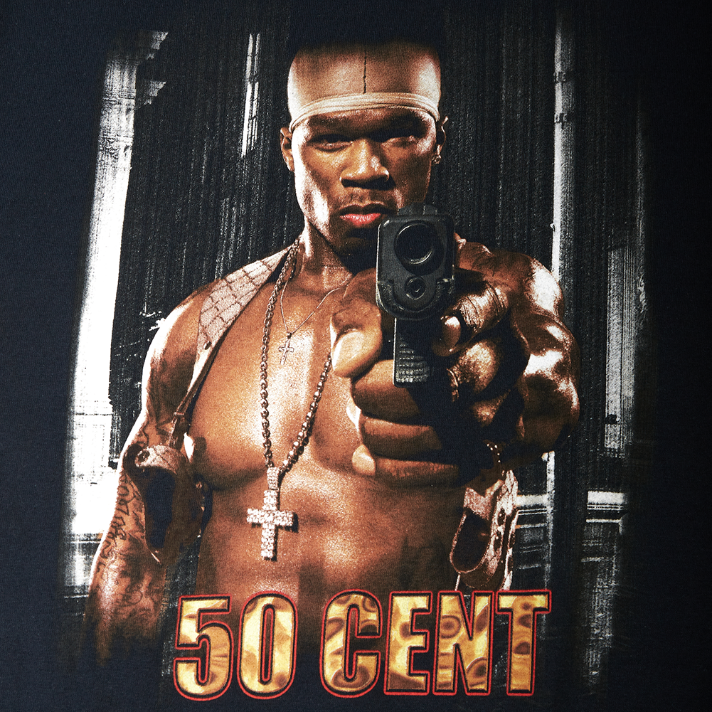 50 Cent & G-Unit Vintage T-Shirt - Detail