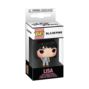 LISA POP! SHUT DOWN KEYCHAIN Front
