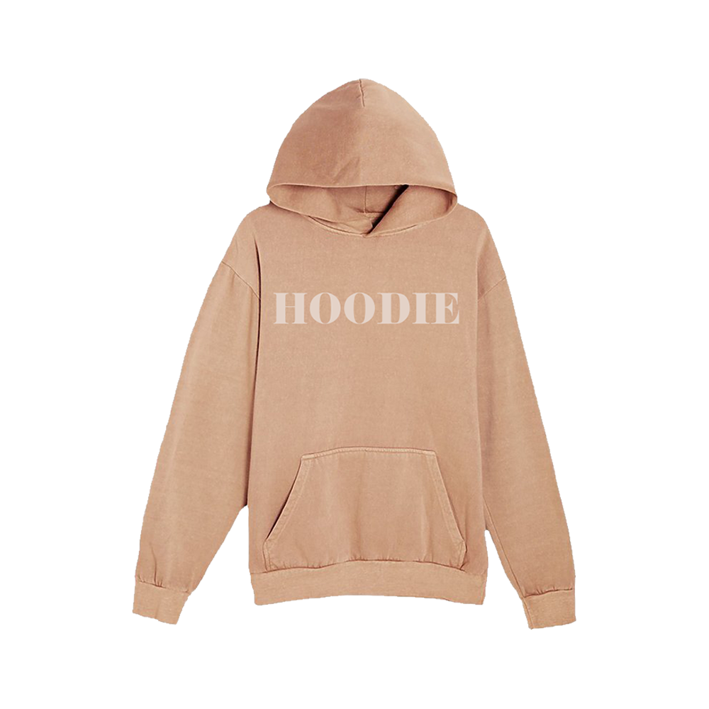 Tan top lonerism hoodie