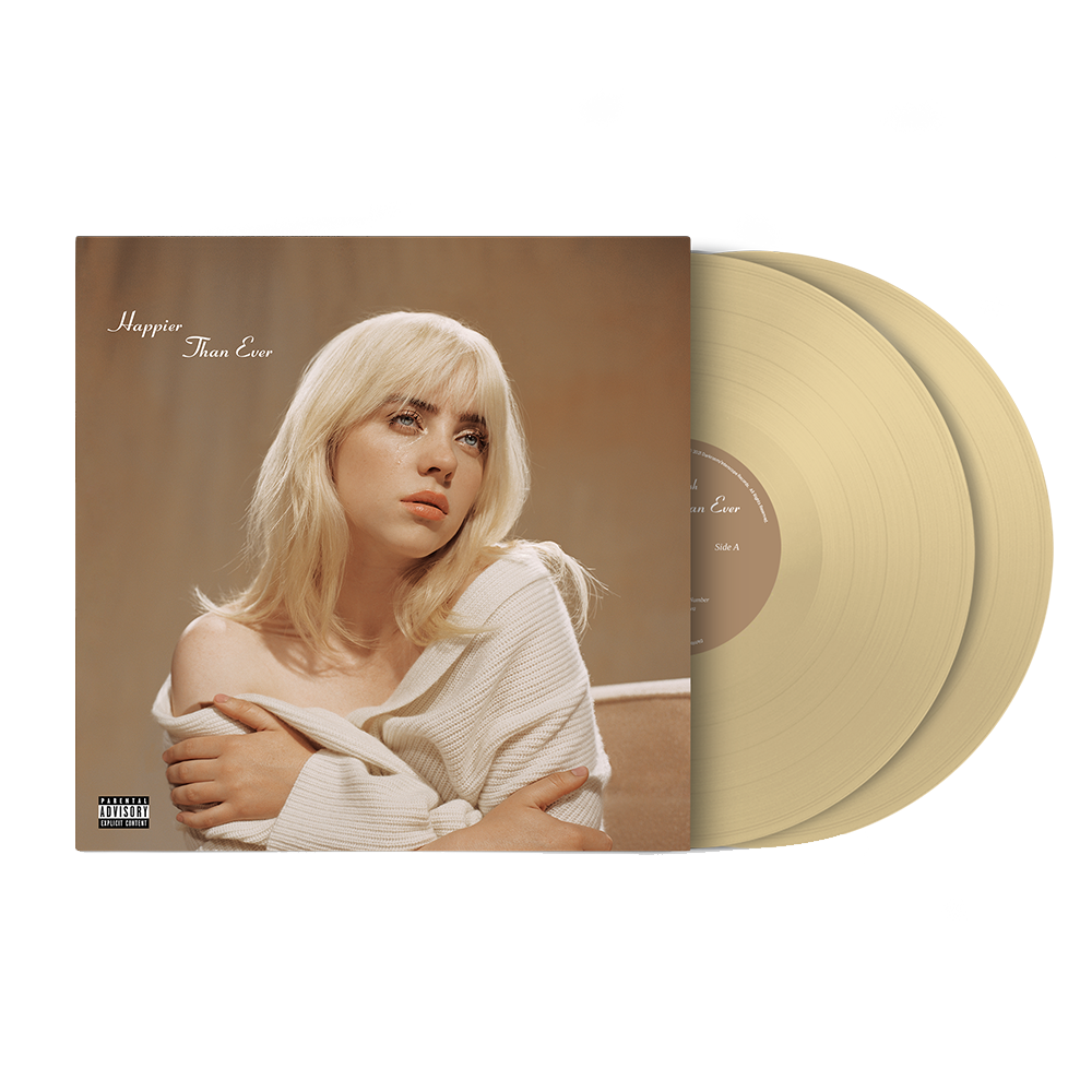 'Happier Than Ever' Exclusive Golden Yellow Vinyl