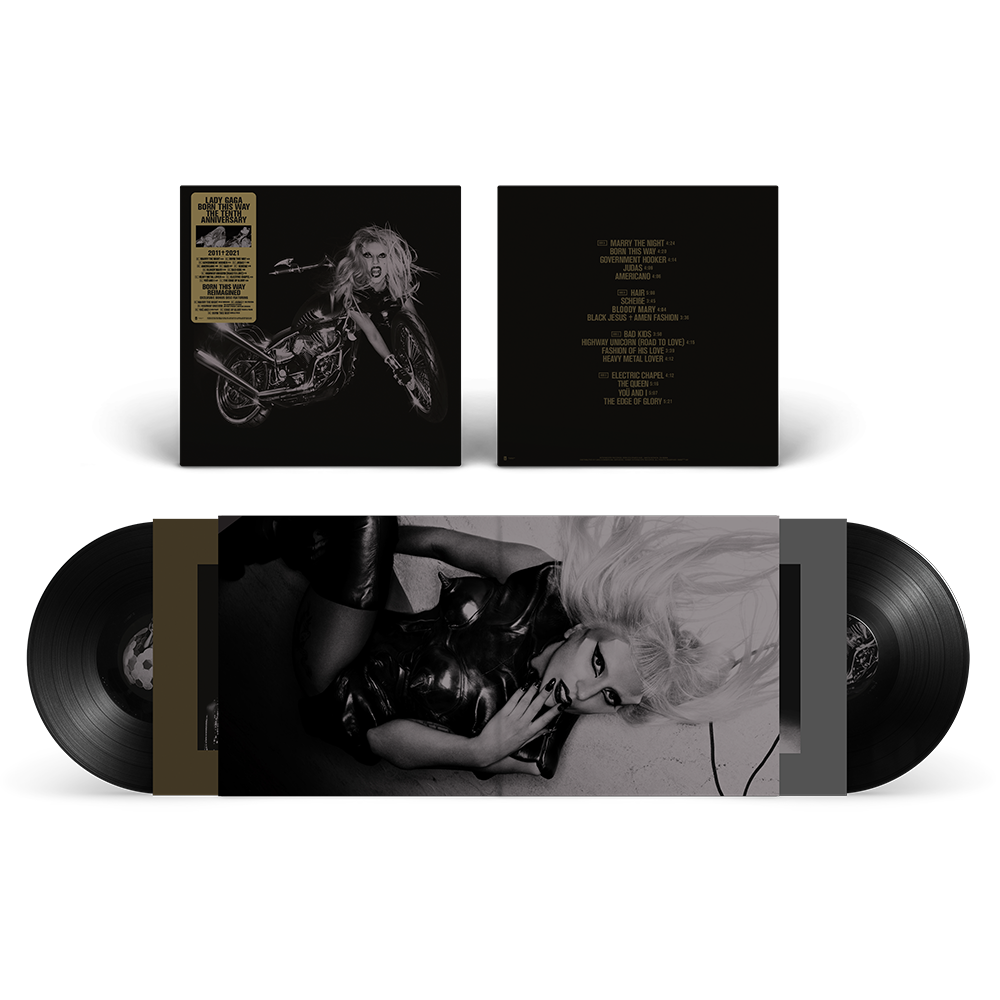 Born This Way 10th Anniversary 3LP Vinyl (180 Gram) Detail