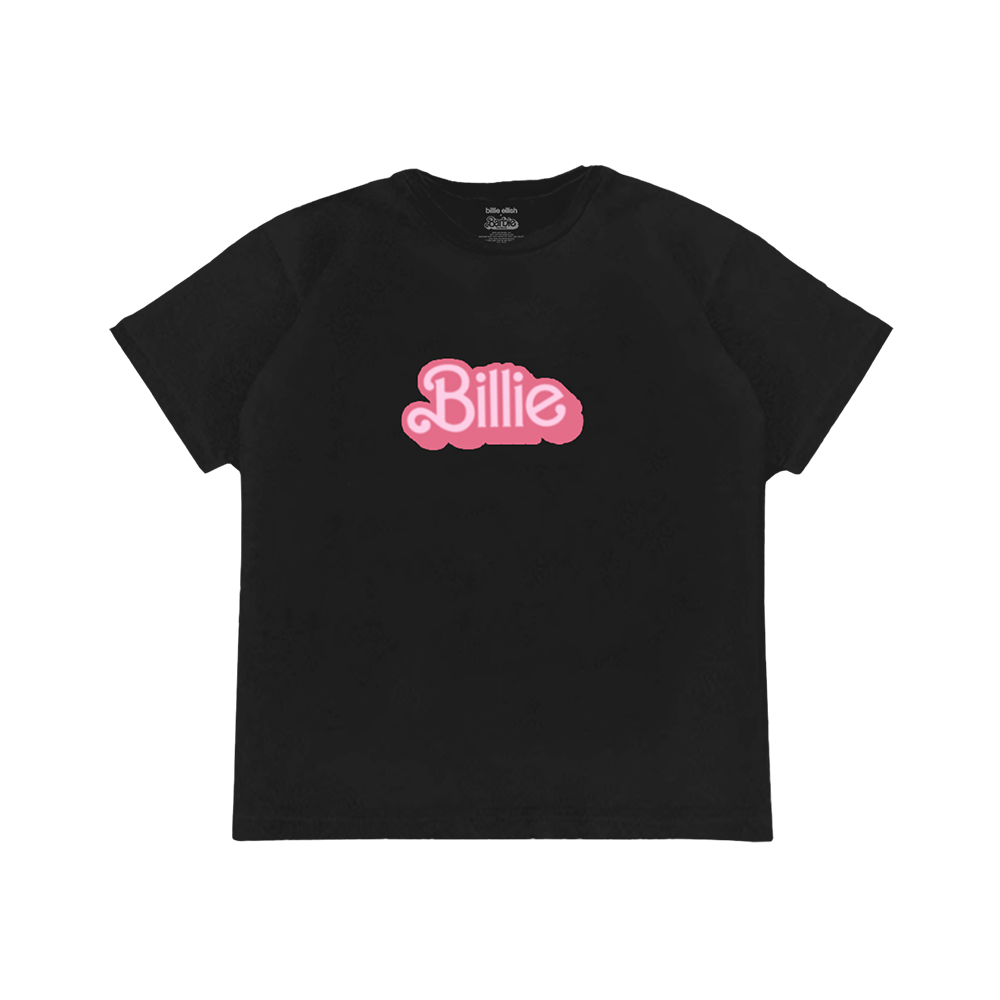 Barbie x Billie Eilish Black T-Shirt Front