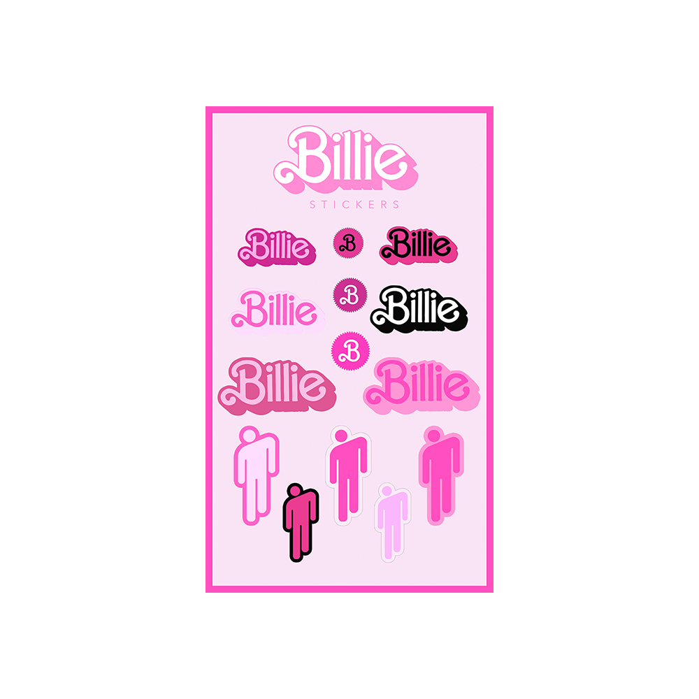 Barbie x Billie Eilish Sticker Set