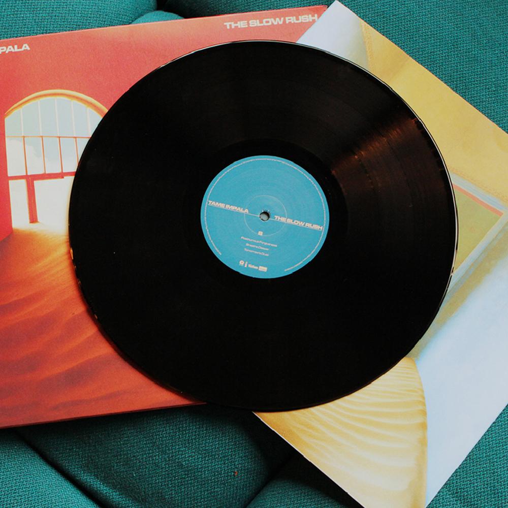 ワールドワイド2LP Tame Impala The Slow Rush 7757956  Records, Interscope Records, Fiction Records, Caroline International /00 The Slow Rush' 2LP - Interscope Records