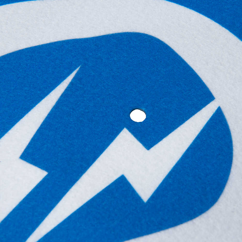 Interscope x Fragment Collection 01 - Double-sided Slipmat Blue Detail