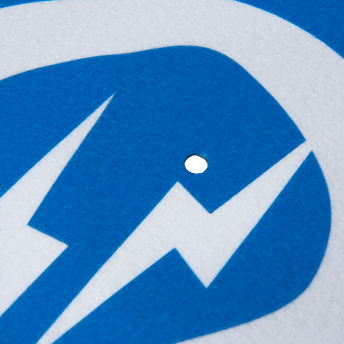 Interscope x Fragment Collection 01 - Double-sided Slipmat Blue Detail