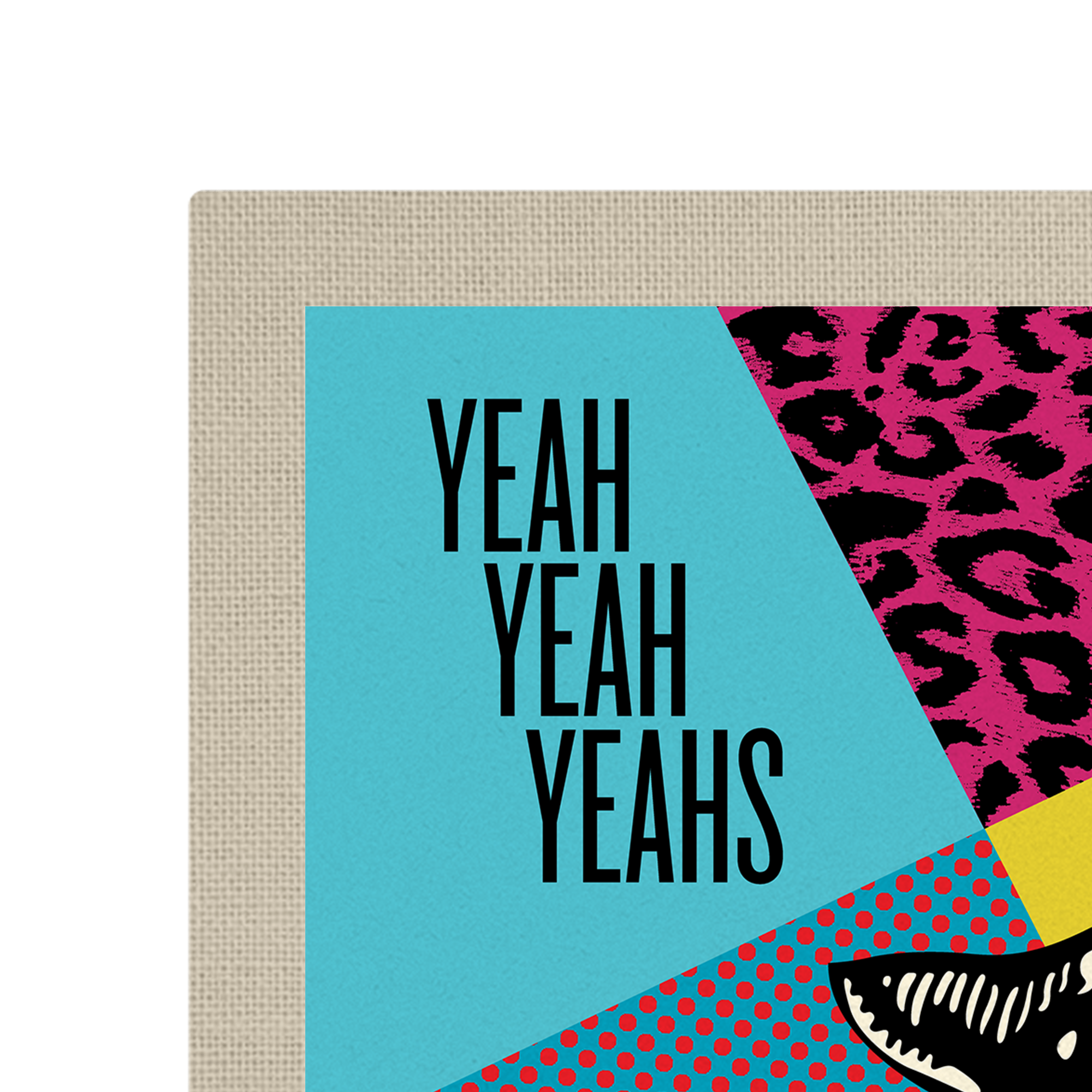 Yeah Yeah Yeahs - Fever to Tell by Shepard Fairey Gallery Vinyl detail