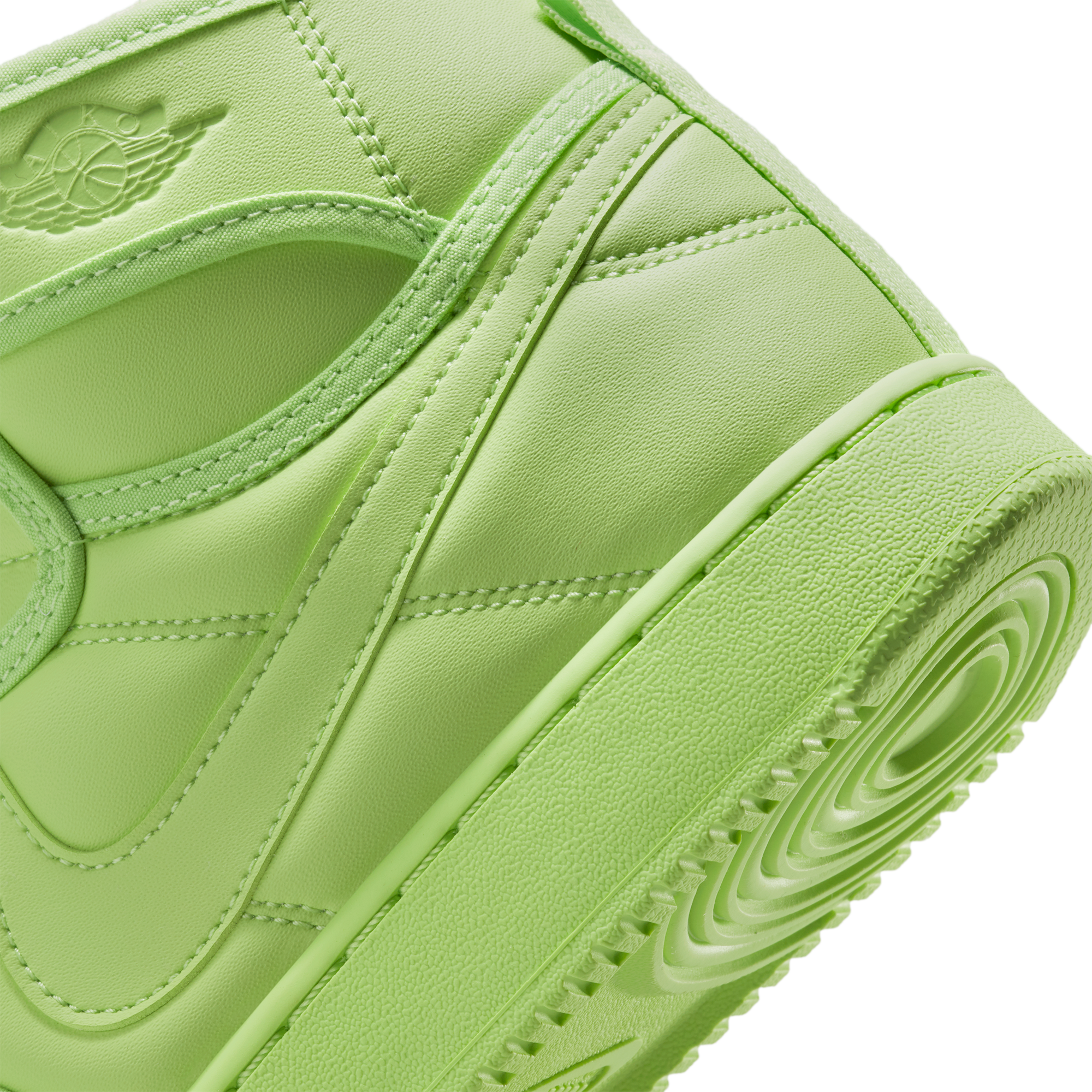 Billie Eilish x Air Jordan 1 KO Heel Detail