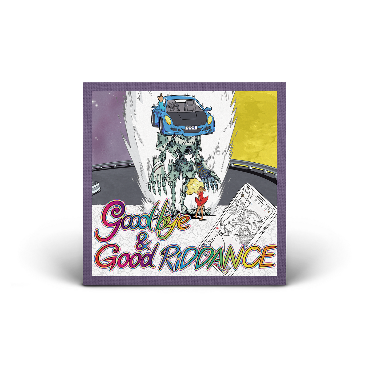 Juice World Rug Juice WRLD - Goodbye & Good Riddance by Takashi Murakami Gallery Vinyl ...