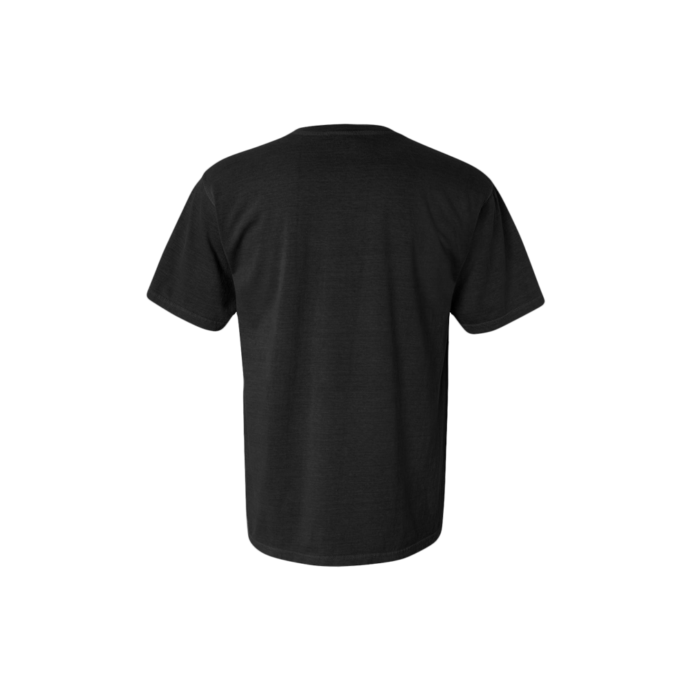 Portrait Black T-Shirt Back