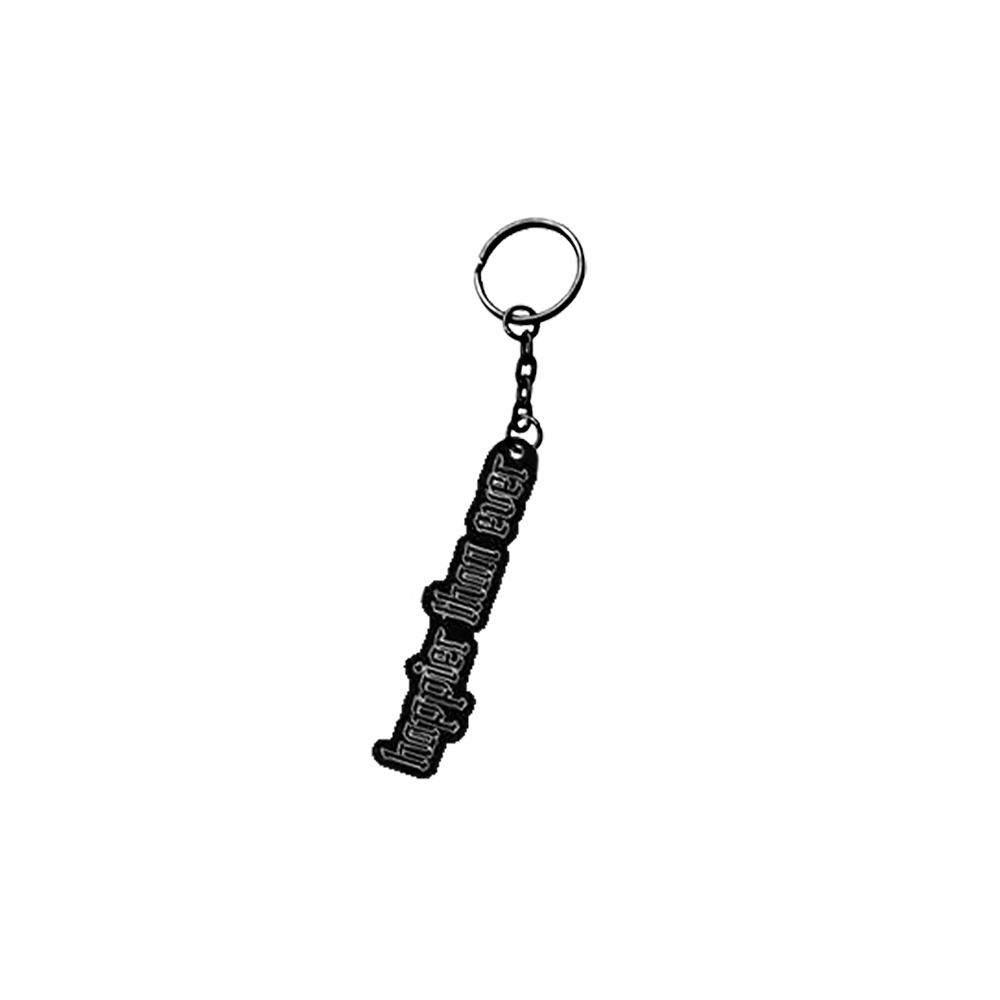 Happier Than Ever Black Keychain – Interscope Records