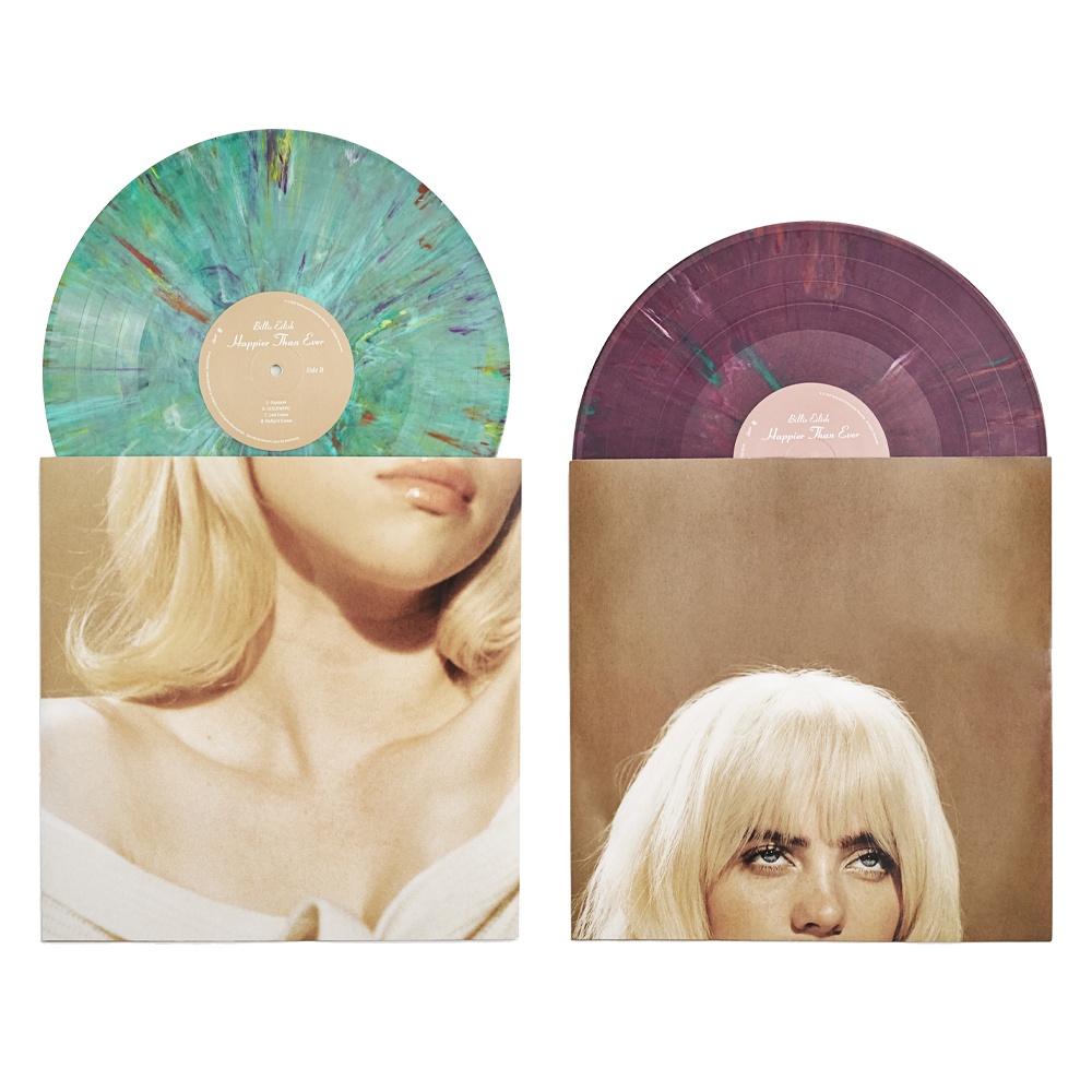 Happier Than Ever Exclusive Multicolor Vinyl