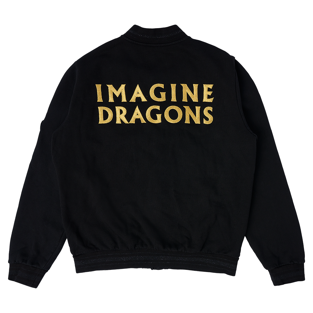 Imagine Dragons Varsity Jacket BACK