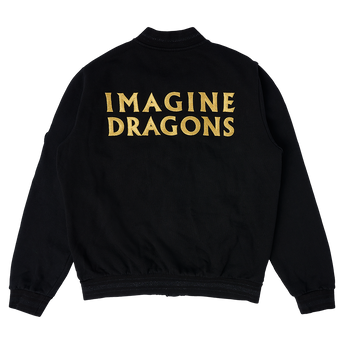 Imagine Dragons Varsity Jacket BACK