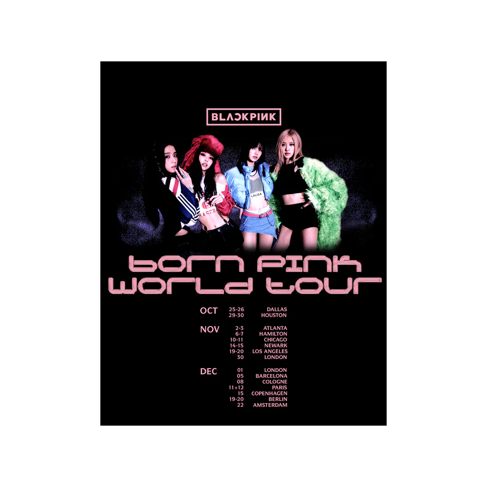 BLACKPINK WORLD TOUR [BORN PINK] SEOUL CONCEPT POSTER