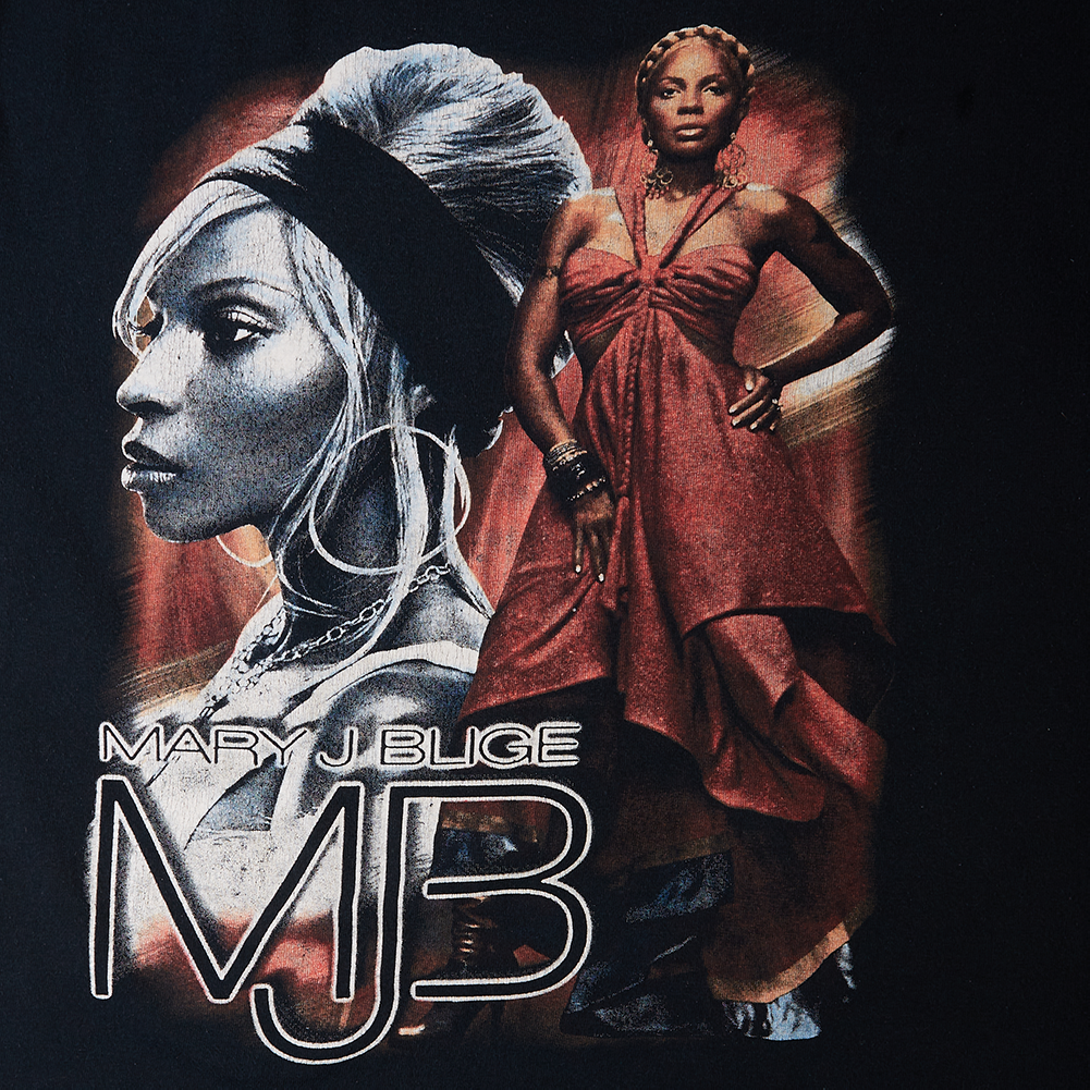 Mary J. Blige "The Breakthrough Experience" Vintage T-Shirt - Front Detail