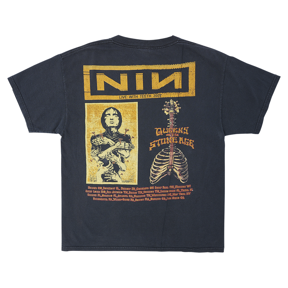 Nine Inch Nails Vintage Tour T-Shirt Back