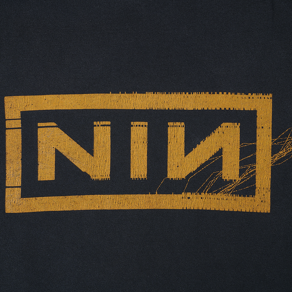 Nine Inch Nails Vintage Tour T-Shirt - Interscope Records Nine Inch Nails Vintage Tour T-Shirt - Interscope Records