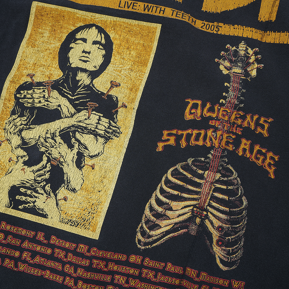 Nine Inch Nails Vintage Tour T-Shirt - Interscope Records Nine Inch Nails Vintage Tour T-Shirt - Interscope Records
