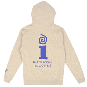 Interscope Hoodie - Grey and Blue - Back