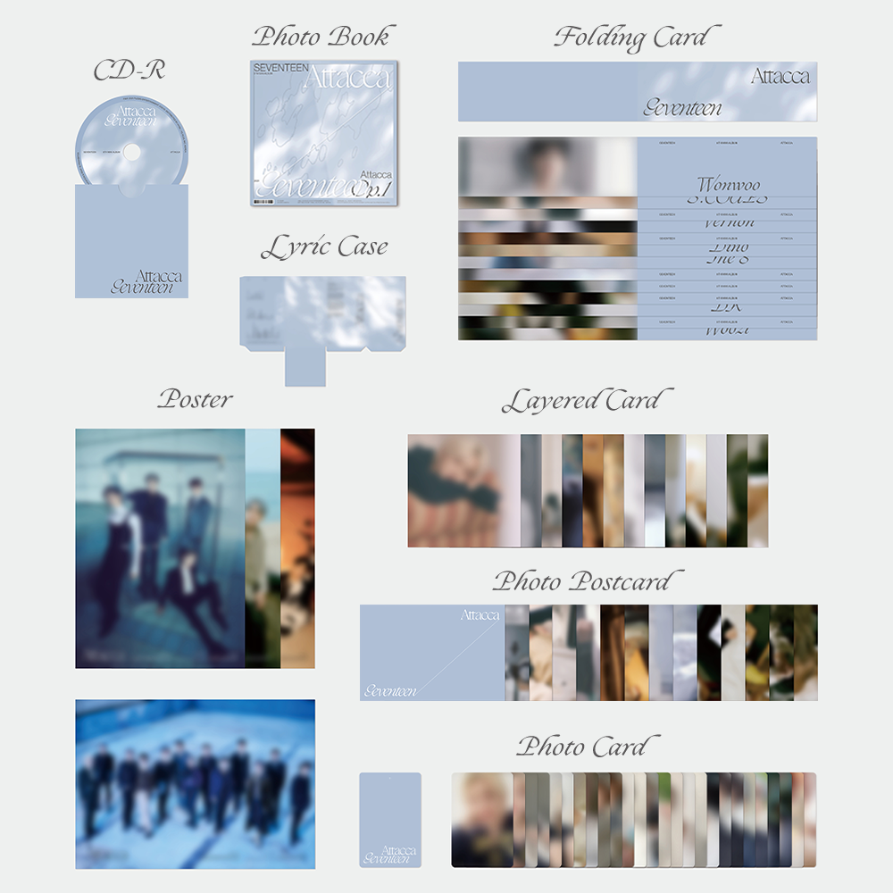 SEVENTEEN 9th Mini Album 'Attacca' (Op. 1) - Detail