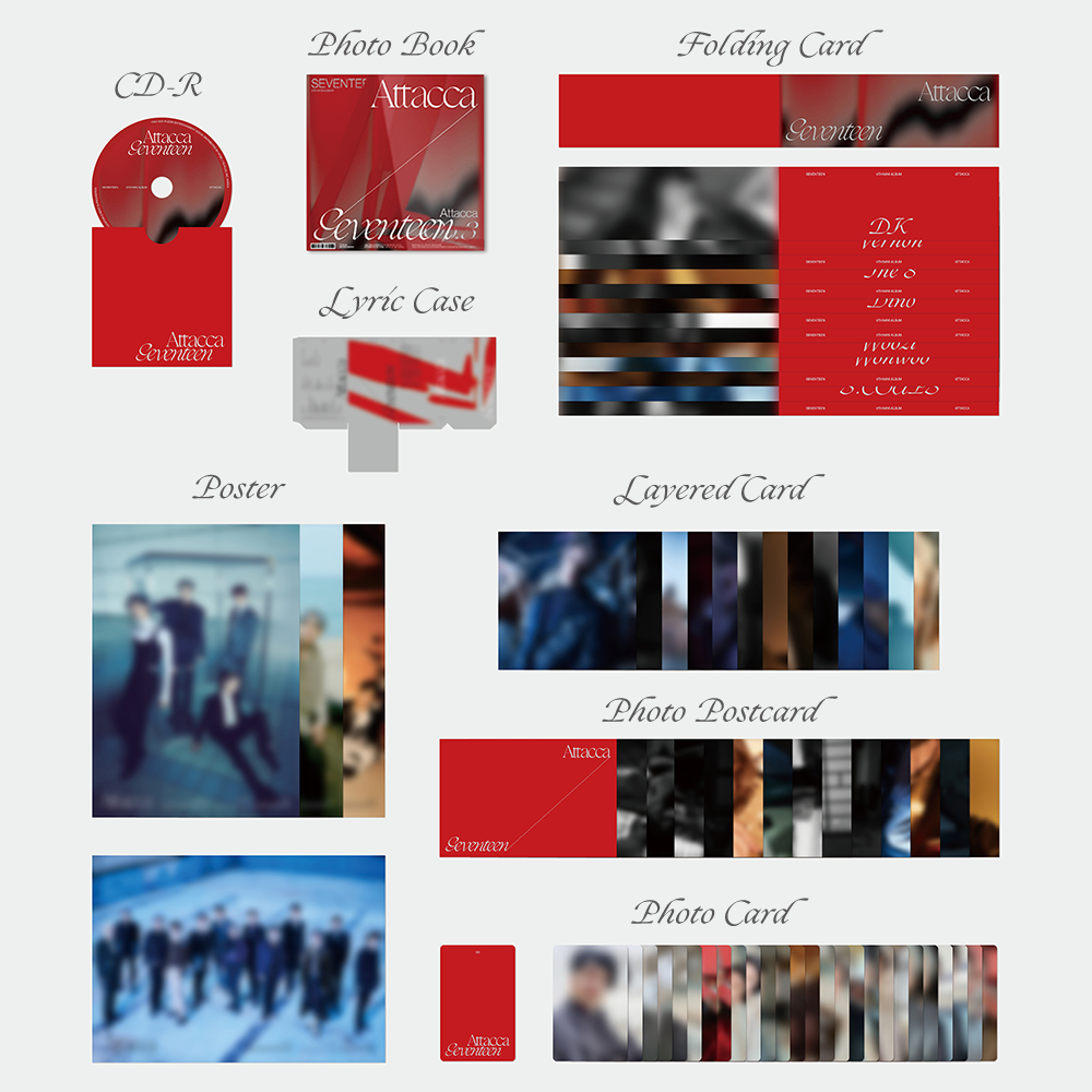 SEVENTEEN - SEVENTEEN 9th Mini Album 'Attacca' (Op. 3