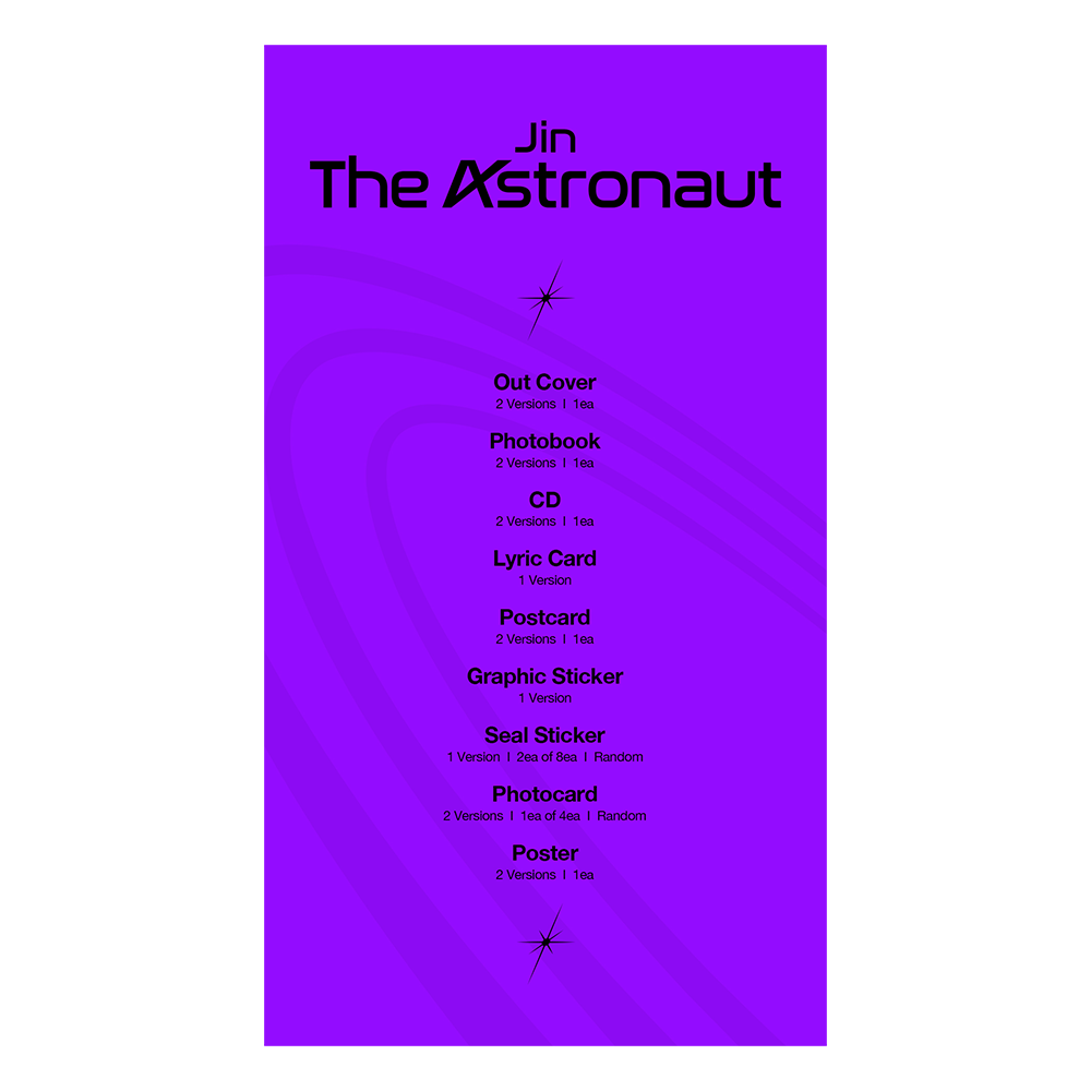 “The Astronaut” CD (VERSION 01) 1