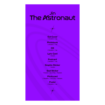 “The Astronaut” CD (VERSION 01) 1