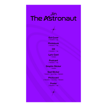 “The Astronaut” CD (VERSION 02) 1