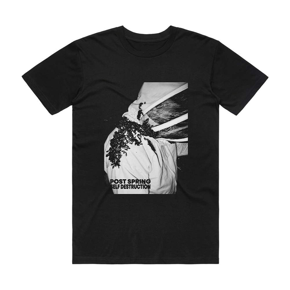 Post Spring Self Destruction Black T-Shirt