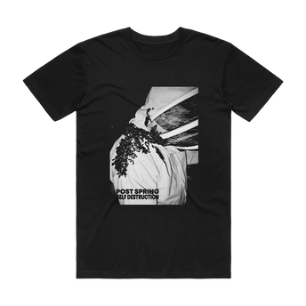 Post Spring Self Destruction Black T-Shirt