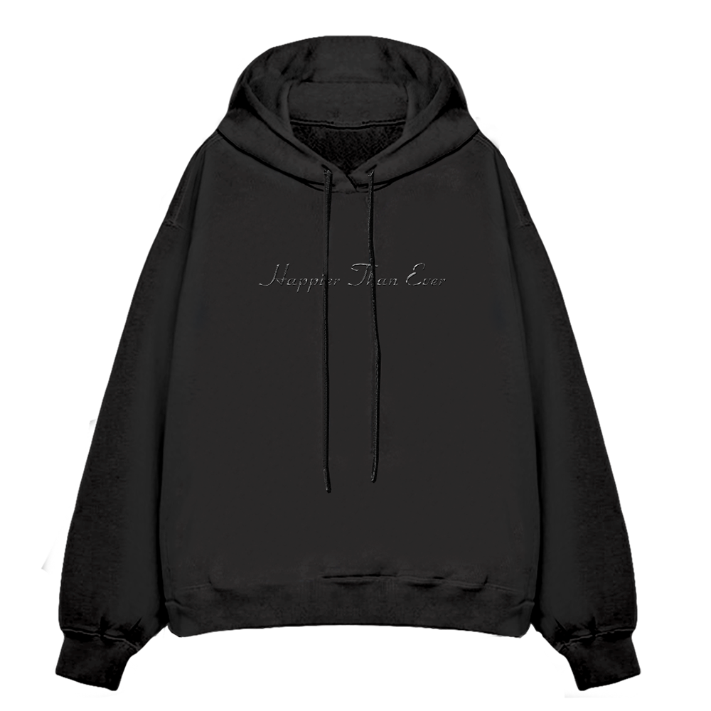 Billie Black Happier Than Ever Hoodie