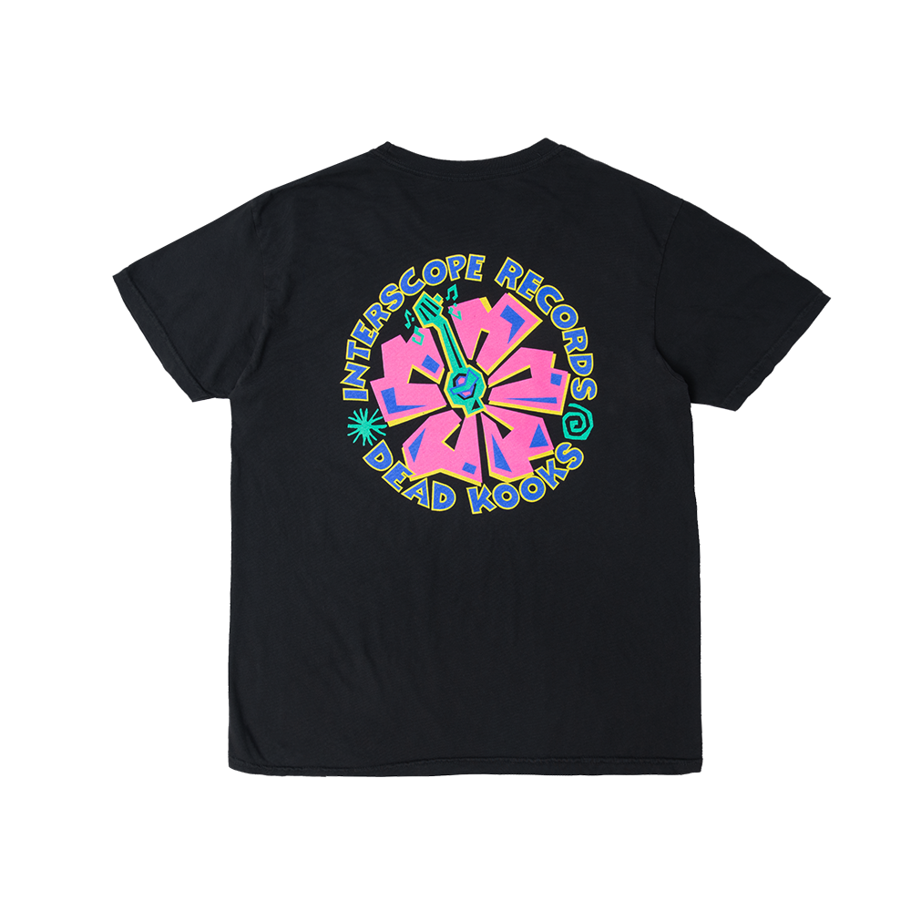 Interscope x Dead Kooks Collection 01 - Black T-Shirt Back